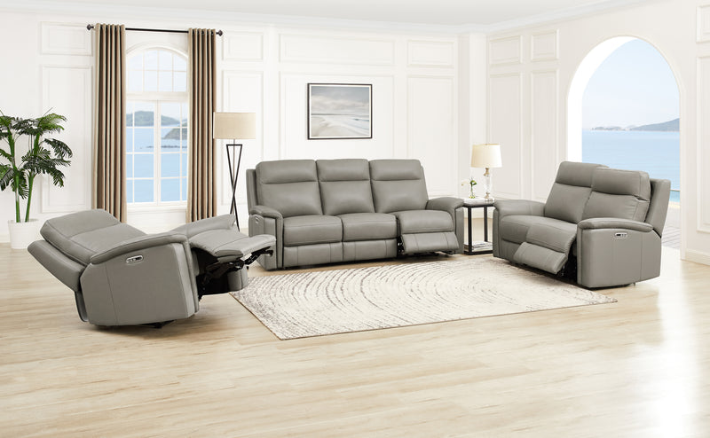 Fauteuil à inclinaison électrique Stanfield de Hydeline - gris
