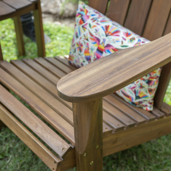 Chaise Adirondack pour la terrasse - brune