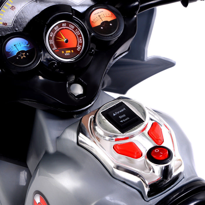 Moto Electrique A 3 Roues Pour Enfants Alimentation Par Batterie 6v Jouet Electronique