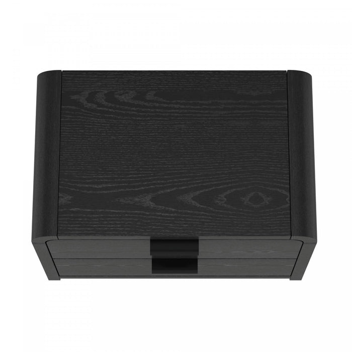 Table de nuit Grace Modern 28\" en noir