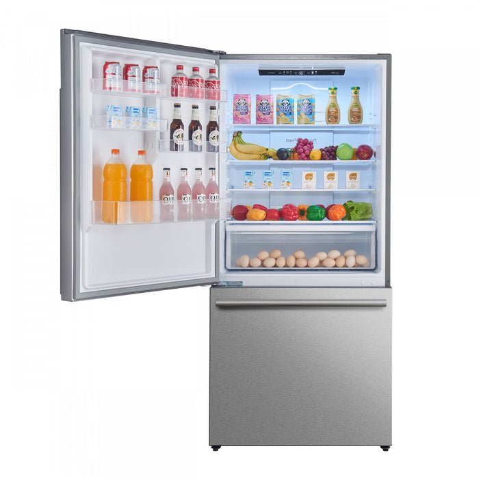 Refrigerateur cote a cote Forno Milano de 60 po, acier inoxydable, 34,4 pi³ - FFFFD1787-60S