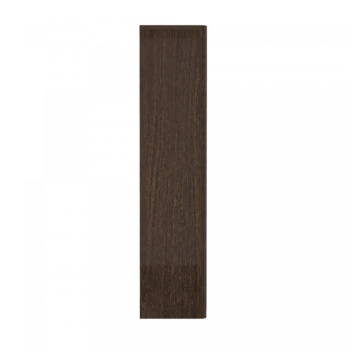 Armoire bibliotheque moderne Rivington 38\" en noyer