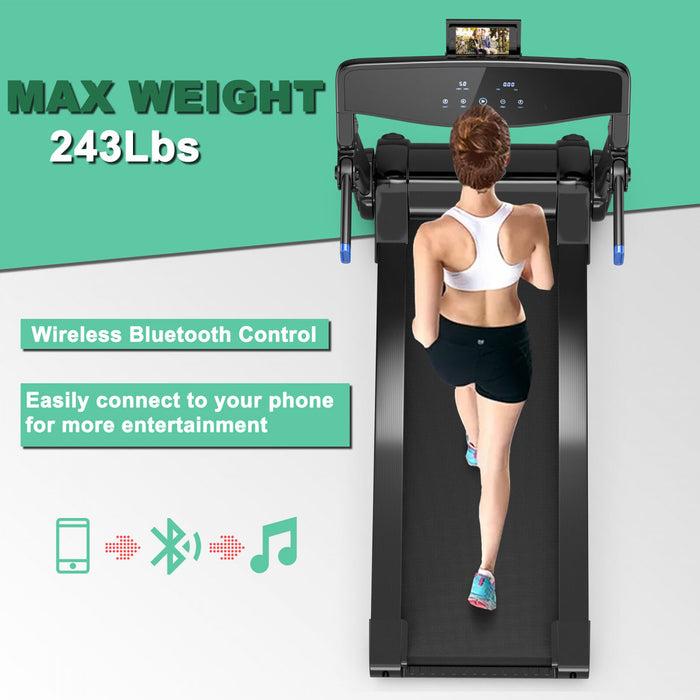 Tapis De Course Pliant 3cv Superfit – Avec Bluetooth