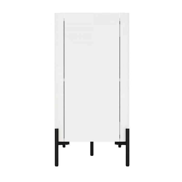 Buffet moderne Abbey 67\" en blanc