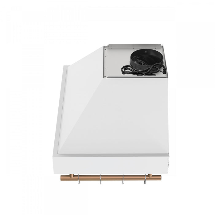 Hotte de cuisiniere murale Venezia de 30 po, blanc-FRHWM5503-30WHT
