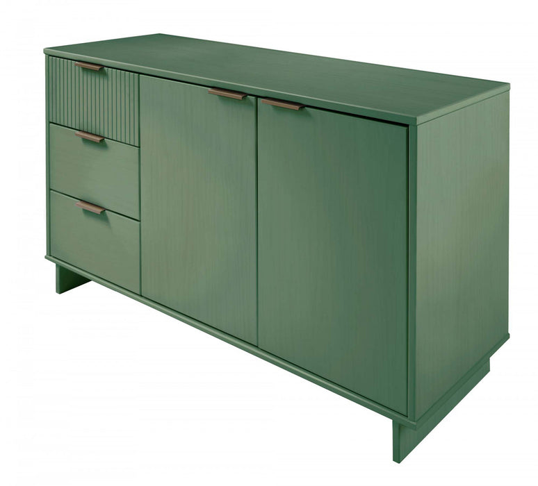 Buffet moderne Granville 55\" en vert sauge