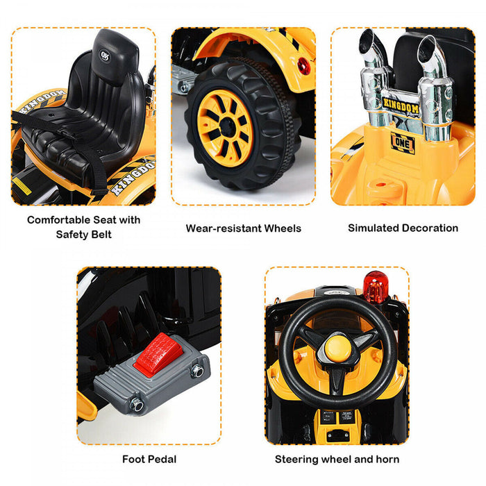 Chargeuse Electrique Pour Enfants 12v Costway