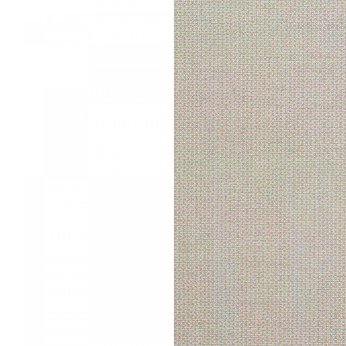 Commode Plenny à 6 tiroirs - blanche et beige