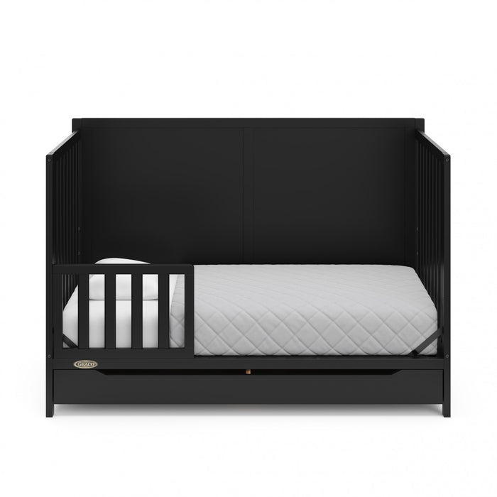 Graco Melrose Lit de bebe convertible 5-en-1 avec tiroir - Noir