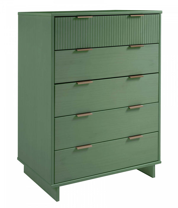 Ensemble de commode 2 pieces Granville Modern en vert sauge