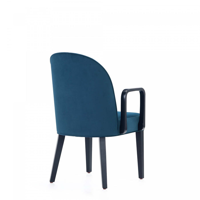 Ensemble de 6 chaises de salle a manger Hillman Modern en bleu