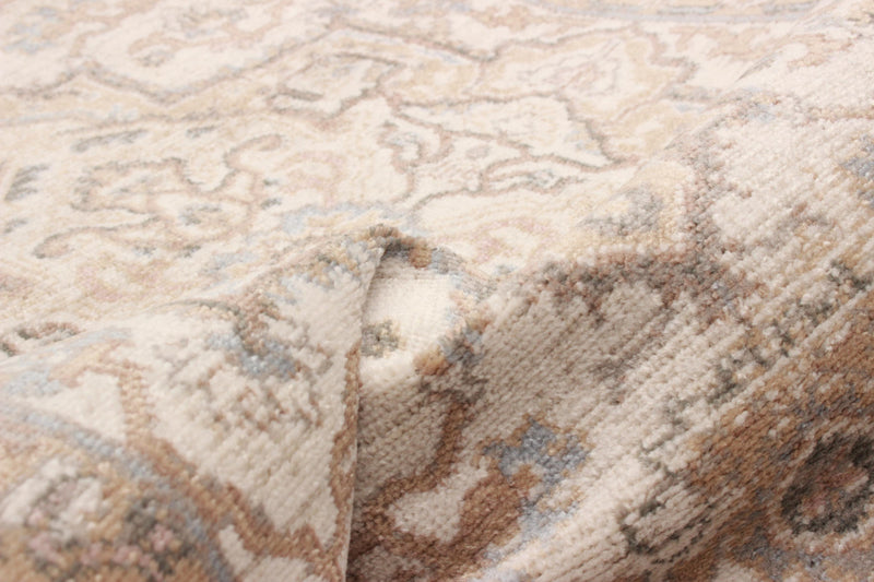 Carpette longue Stassie ivoire - 2 pi 8 po x 8 pi 2 po  