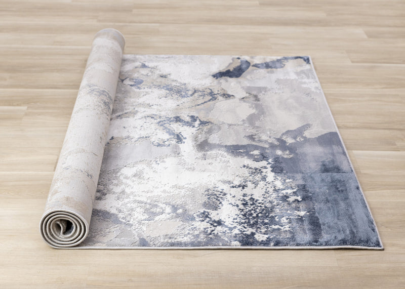 Carpette London à motif abstrait pour l'intérieur - 5 pi 3 po x 7 pi 7 po