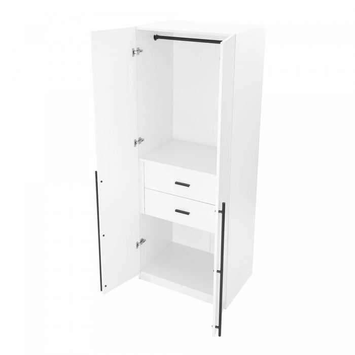 Armoire moderne Lee 32\" en blanc