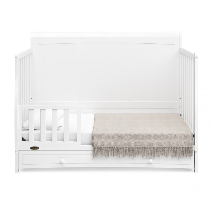 Graco Asheville Lit de bebe convertible 4-en-1 avec tiroir - Blanc