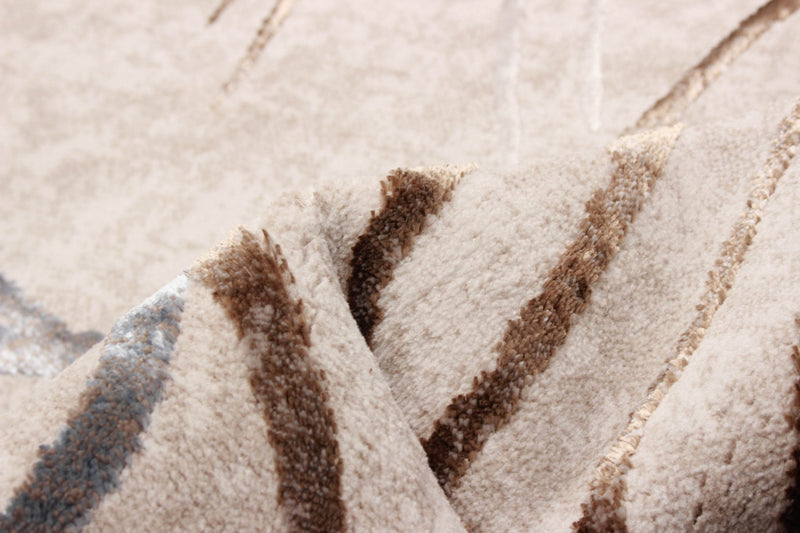 Carpette Leah ivoire - 5 pi 0 po x 8 pi 0 po  