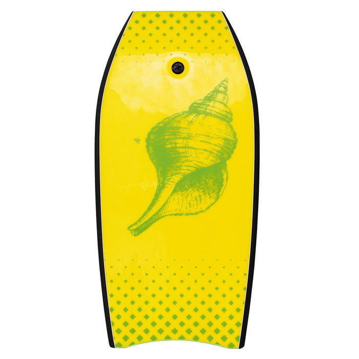 Goplus 42\" Super Bodyboard Surfing W / Leash Ixpe Deck Eps Core Embarque