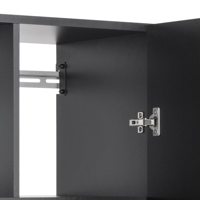 Hangups Armoire De Rangement Pour Chaussures A 40 Casiers – Noir