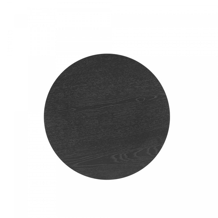 Table d’appoint moderne scandinave Layla en noir