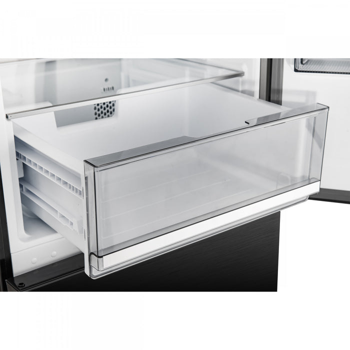 Refrigerateur Custodia 24 po avec, 10,3 pi³, ouverture a droite, noir - FFFFD1766-24BLK-RS