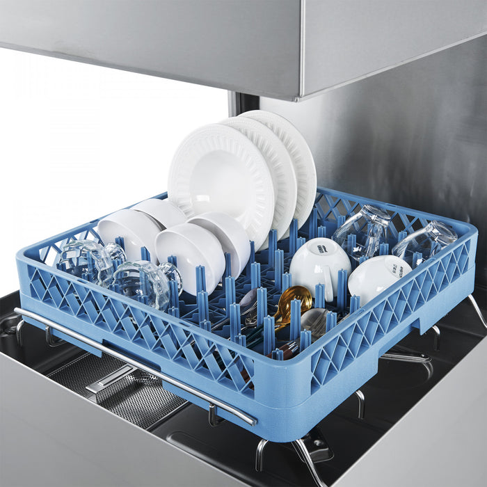 Lave-vaisselle Commerciale a capot, capacite de cuve de 26 L, 3 cycles de lavage differents – FCMDW0031