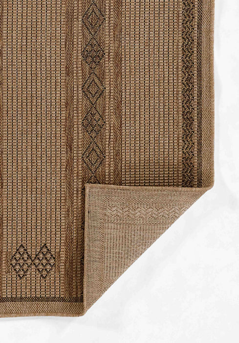 Tapis Transitionnel Elowen 5'3\" x 7'0\" en Ivoire