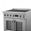 Forno Torino 30" French Door Induction Range, Stainless Steel - FFSIN0950-30 | Cuisiniere a induction Torino de 30 po avec portes francaises, acier inoxydable – FFSIN0950-30