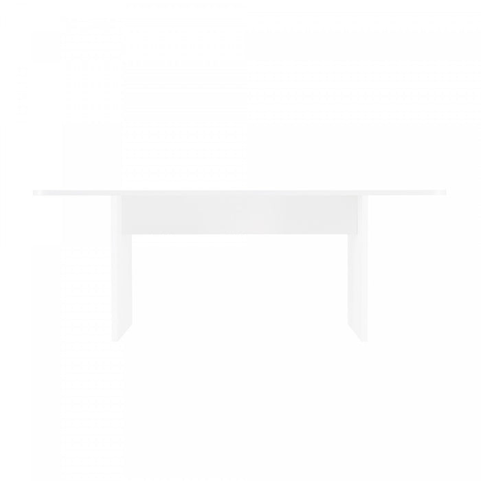 Table a manger Ella Modern 200 cm en blanc
