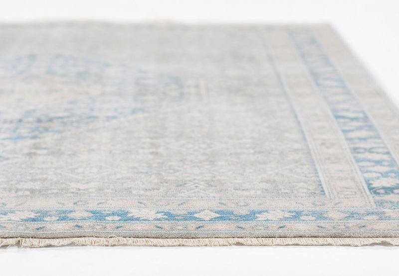 Tapis Traditionnel Lucia 8'0\" x 10'0\" en Bleu