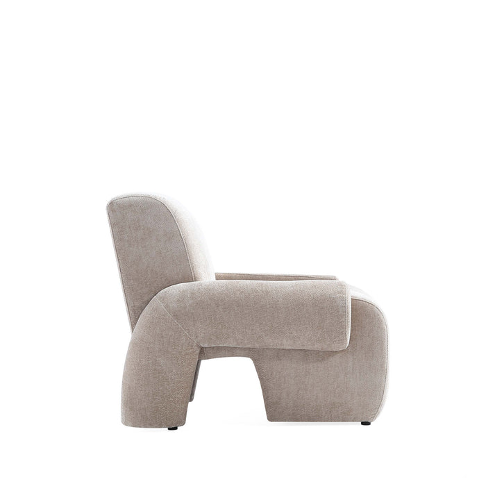Ensemble de canape 2 pieces Verandah style mid-century modern en beige