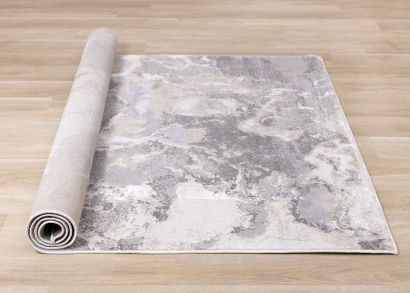 Carpette London à motif d’océan ondulé - 5 pi 3 po x 7 pi 7 po