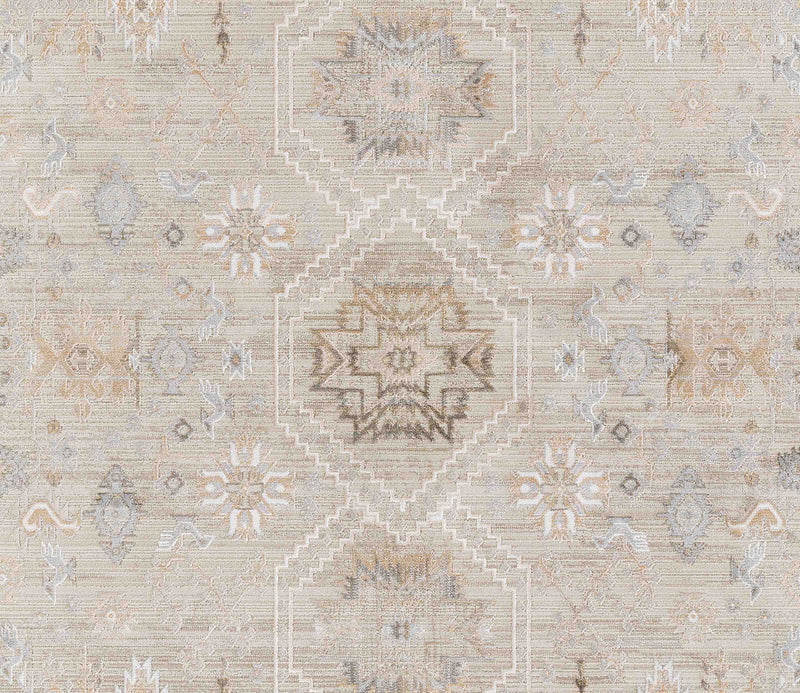 Tapis Traditionnel Eleanor 7'10\" x 10'10\" en Gris