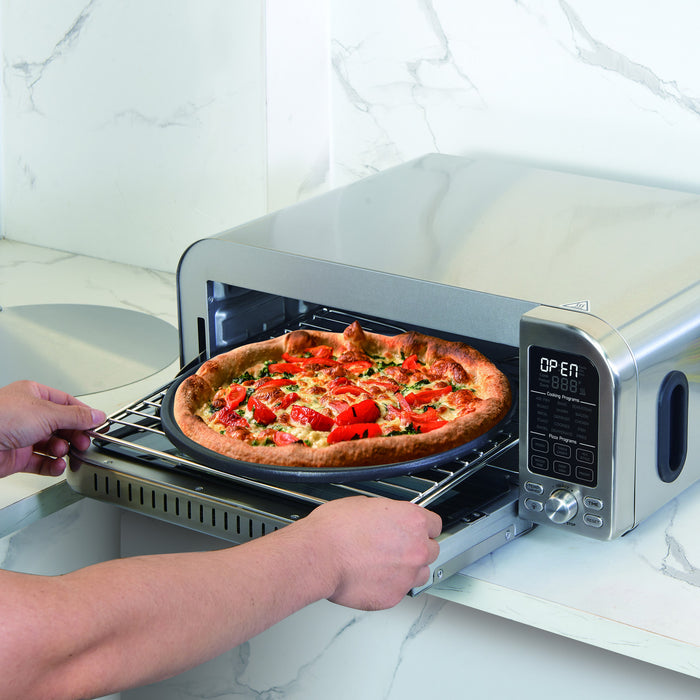 Salton Pizzadesso - Four a pizza professionnel a tres haute temperature et friteuse a air