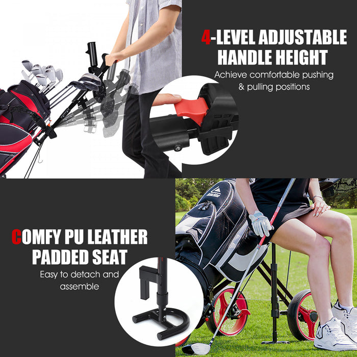 Chariot De Golf 3 Roues