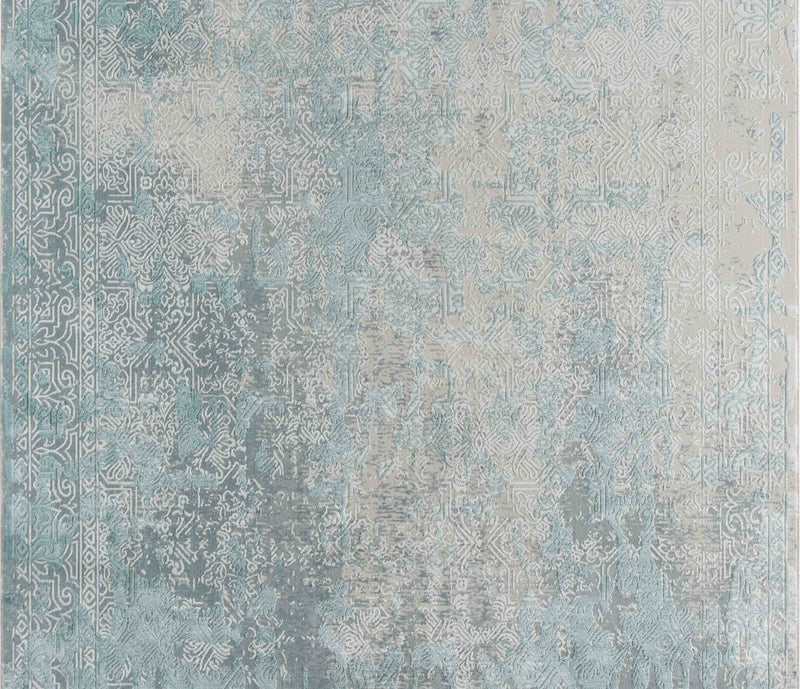 Tapis Traditionnel Elysia 5'1\" x en Bleu
