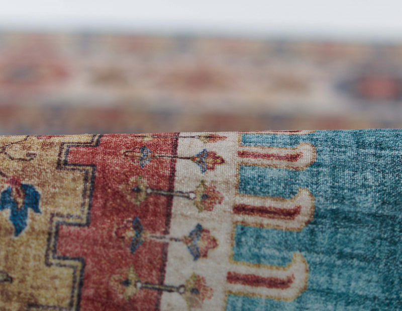 Tapis Traditionnel Tracy 8'0\" x 10'0\" en Bleu