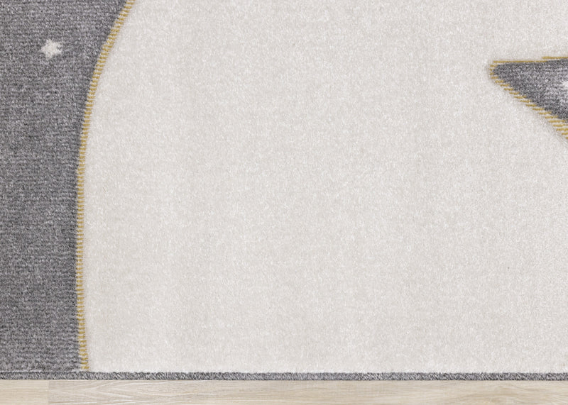 Tapis Kids toucher doux enfant ourson lapin, 3'11\" x 5'7\"