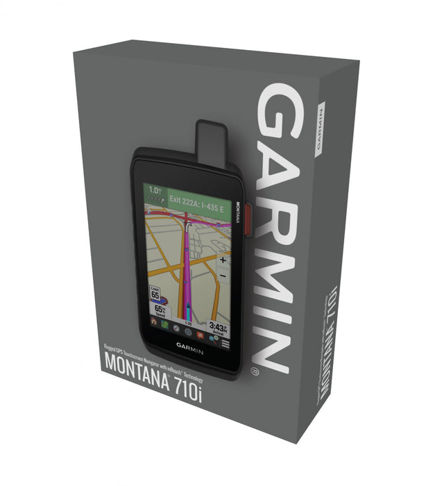 Garmin Montana 710i Gps A Ecran Tactile Robuste - Navigateur A Ecran Tactile De 5,5 Pouces, Technologie Inreach Integree