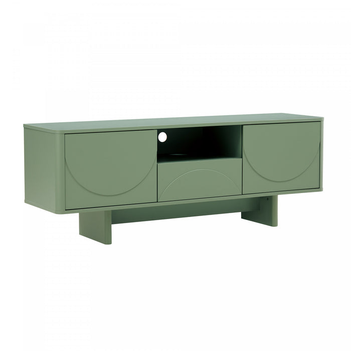 Meuble TV Ella Modern 59\" en vert sauge