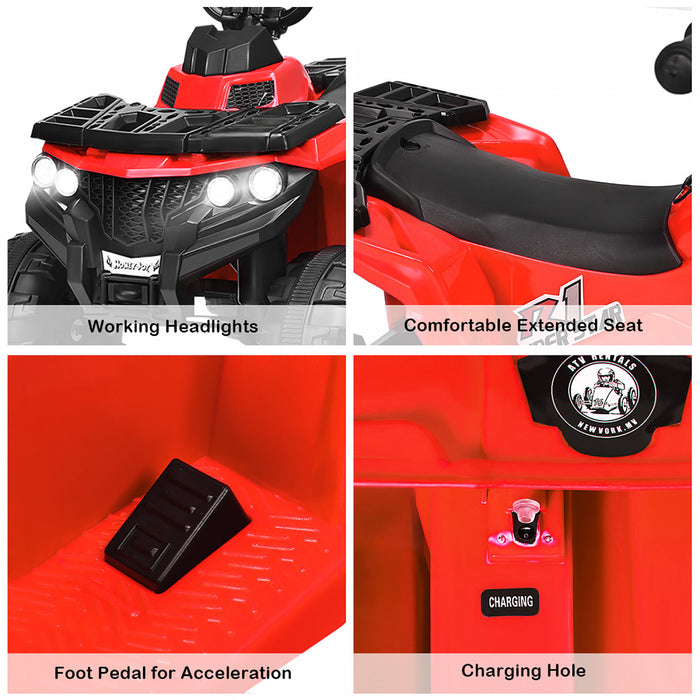 Quad Electrique Pour Enfant 6v Costway
