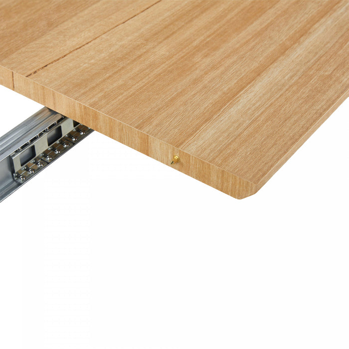 Table a manger extensible Lucas, finition chene