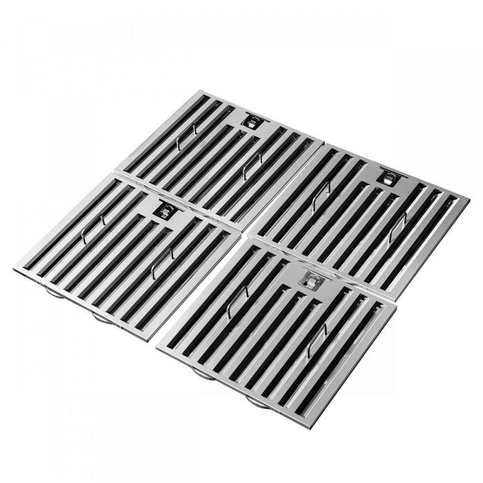 Hotte murale Savona de 60 po, filtres a chicanes et dosseret en acier inoxydable - FRHWM5029-60