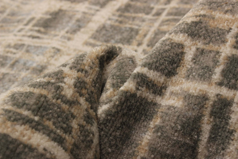 Carpette Lattice grise - 5 pi 0 po x 8 pi 0 po  