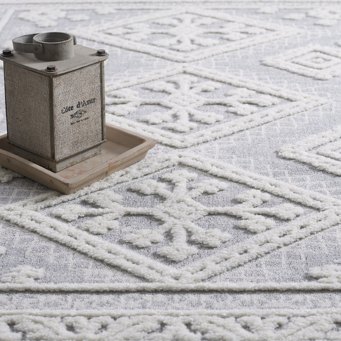 Carpette à poil long Quinto Westerner - 7 pi 7 po x 10 pi