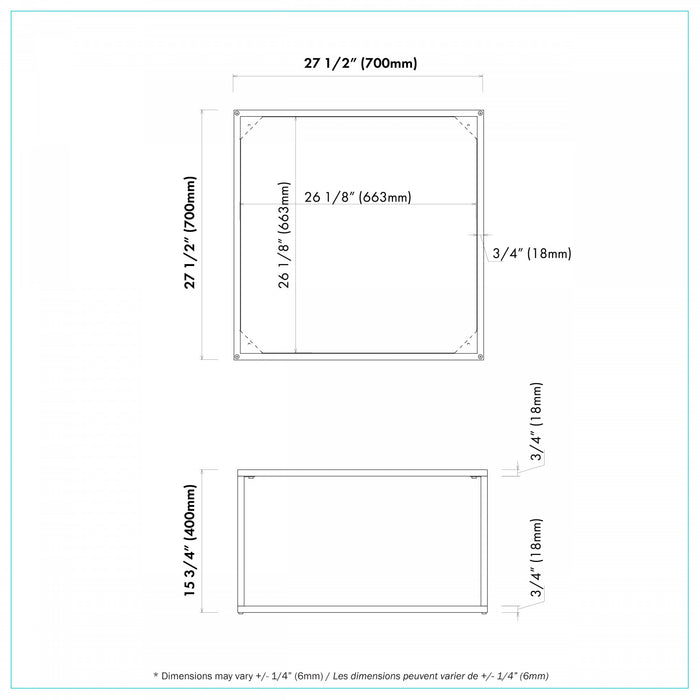 Muse Table Carree avec Plateau en Marbre