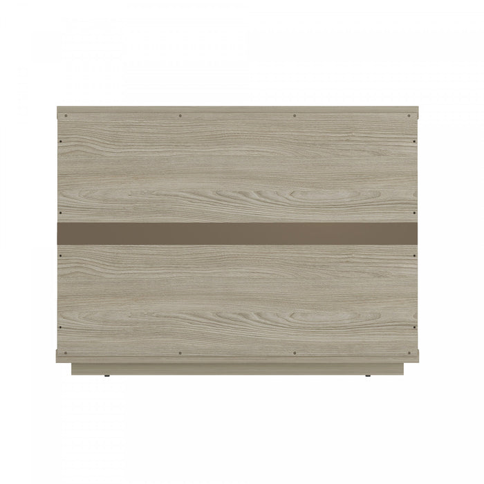 Table de nuit Evelyn Moderne 32\" en naturel (1 tiroir)