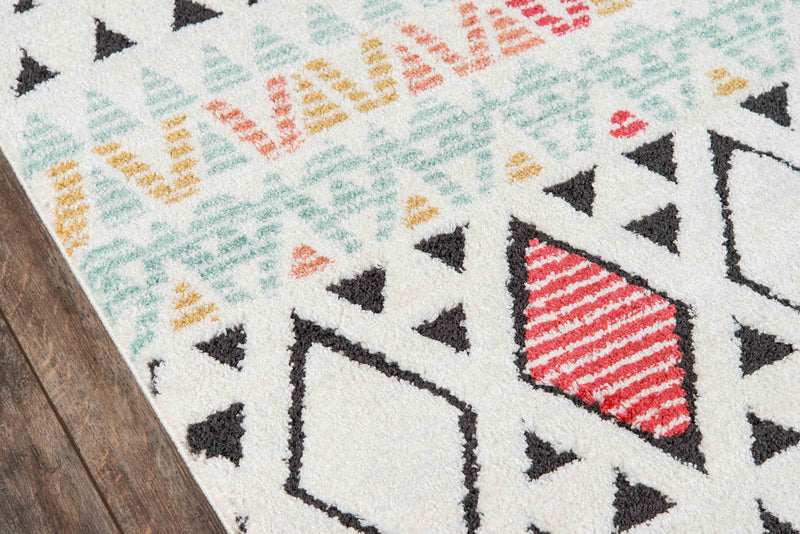 Tapis Contemporain Kaia 9'10\" x en Multi