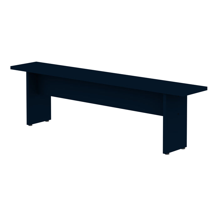 Ensemble de salle a manger moderne Nomad 3 pieces en bleu minuit