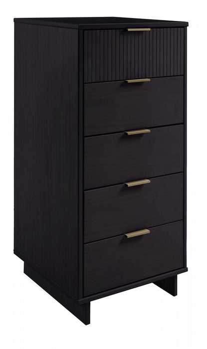Ensemble de commode moderne Granville 2 pieces en noir