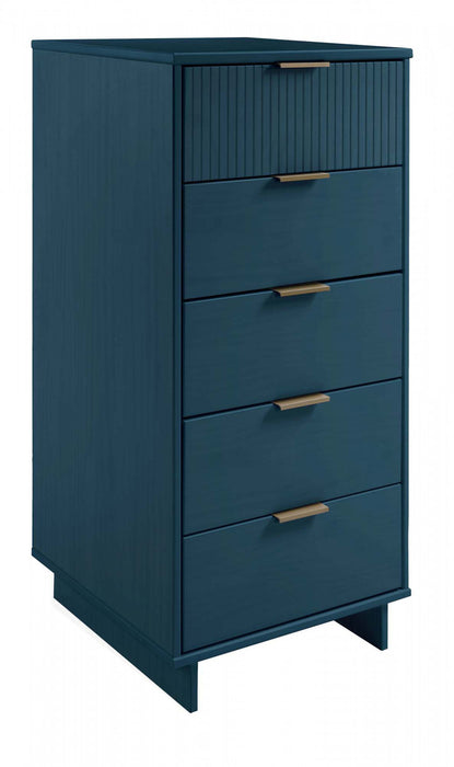 Ensemble de commode 2 pieces Granville Modern en bleu minuit